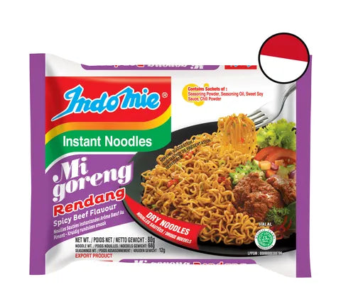 Indomie Mi Goreng Rendang Spicy Beef Flavour (80 gr)