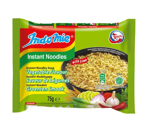 Indomie -Gemüsegeschmack mit Limette (80 g)