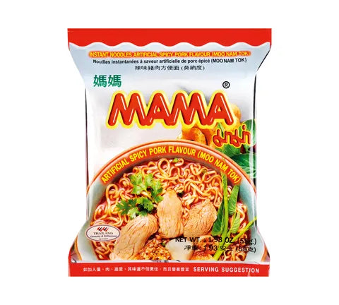 Mama Instant Noodles Moo Nam Tok (55 gr)