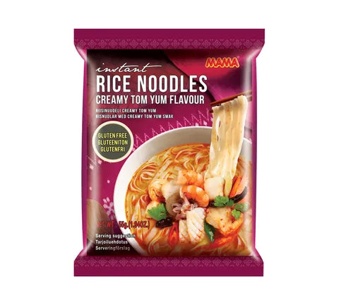 Mama Instant Rice Noodles Creamy Tom Yum Flavour (55 gr)