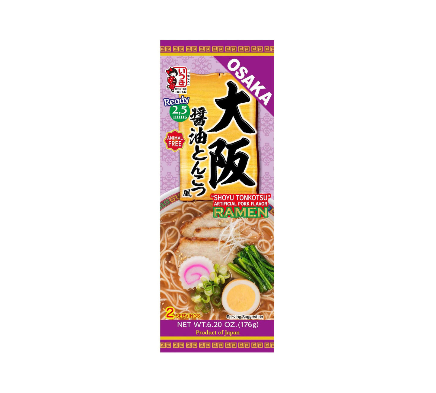 Itsuki Osaka Shoyu Tonkotsu Pork Flavour (176 gr)
