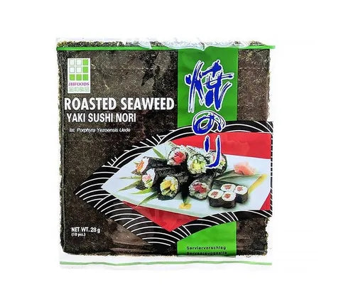 JHfoods Sushi Nori Roasted Seaweed (28 gr)