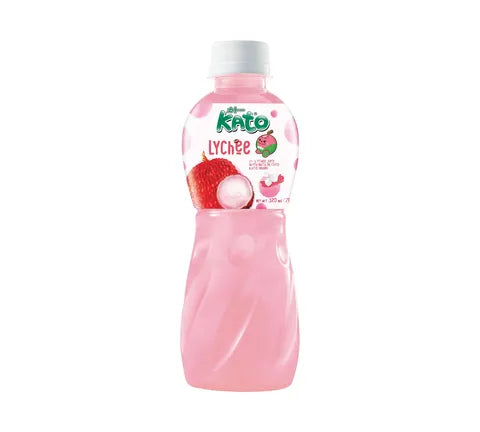 Kato Lychee -Saft mit Nata de Coco - Multi Pack (6 x 320 ml)