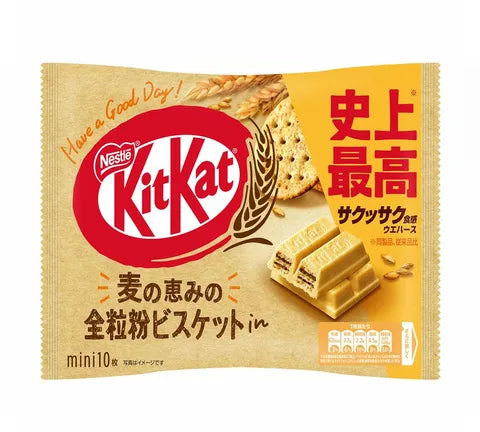 Nestle Kit Kat Chocolate Mini's - Whole Wheat Biscuit (113 gr)