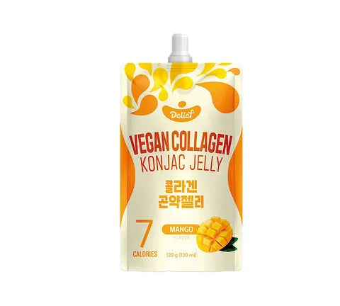 Delief Konjac Jelly Mango Flavour - Vegan Collagen (130 ml)