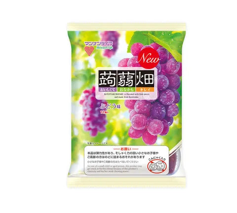 Mannan Life Konnyaku Batake Grape Flavoured Jelly (300 gr)