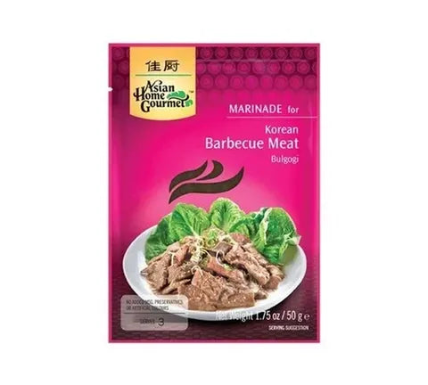 Asian Home Gourmet Korean Barbecue Meat Bulgogi (50 gr)