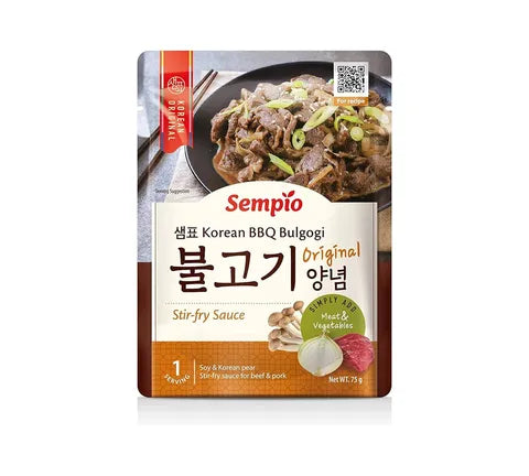 Sempio Korean BBQ Bulgogi Stir-fry Sauce (75 gr)