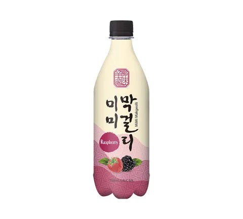 MiMi Korean Makgeolli Rice Wine - Raspberry Flavour (750 ml)