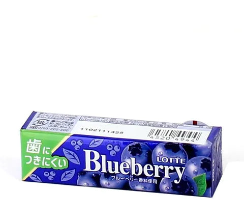 Lotte Blue Berry Sticks Chewing Gum - Multi Pack (20 x 13.5 gr)