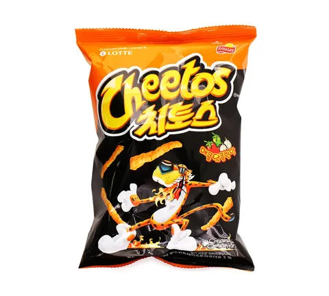 Lotte Cheetos koreansk sød & krydret smag (82 gr)