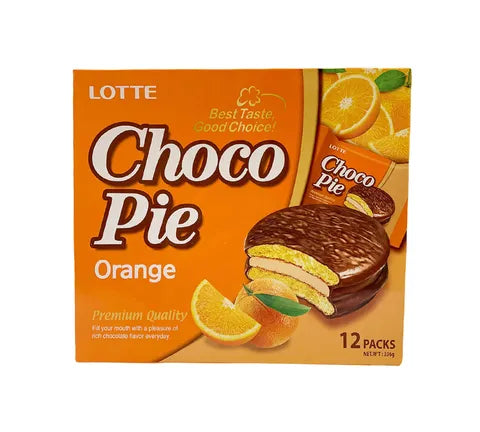 Lotte Choco Cake Sinaasappelsmaak (28 gr)