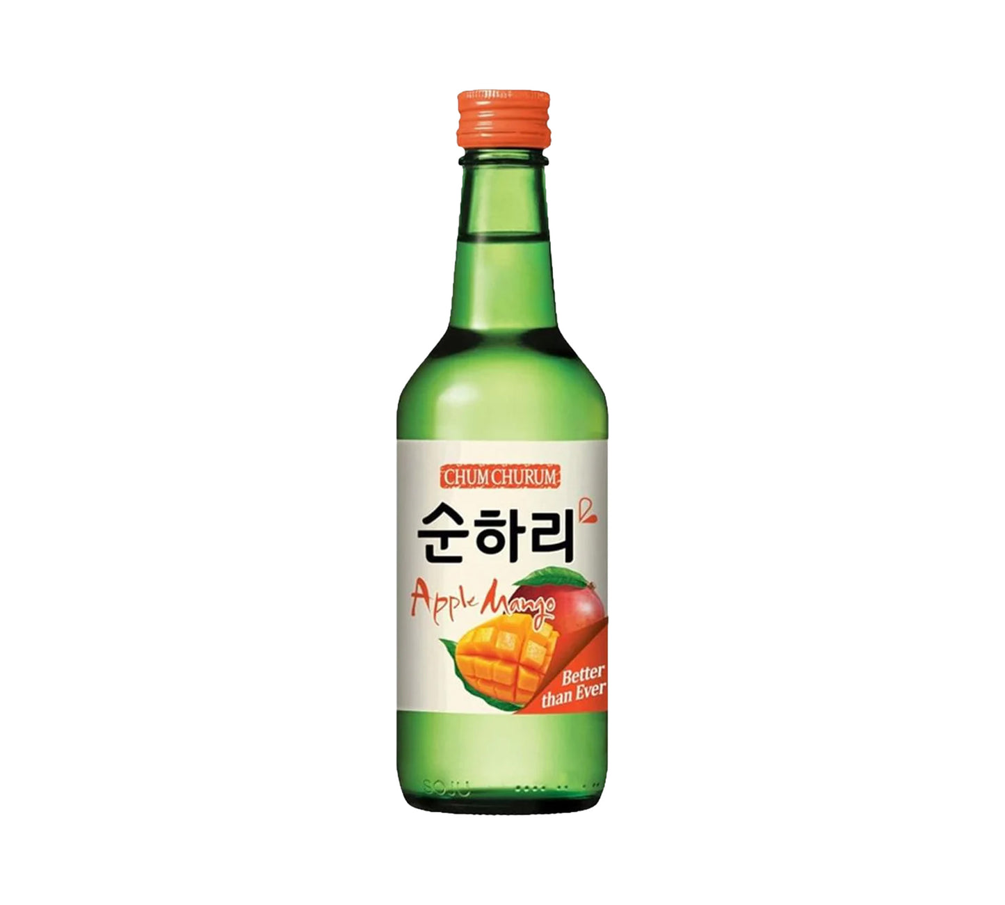 Lotte Chum Churum Soju Apfel-Mango-Geschmack 12% (360 ml)