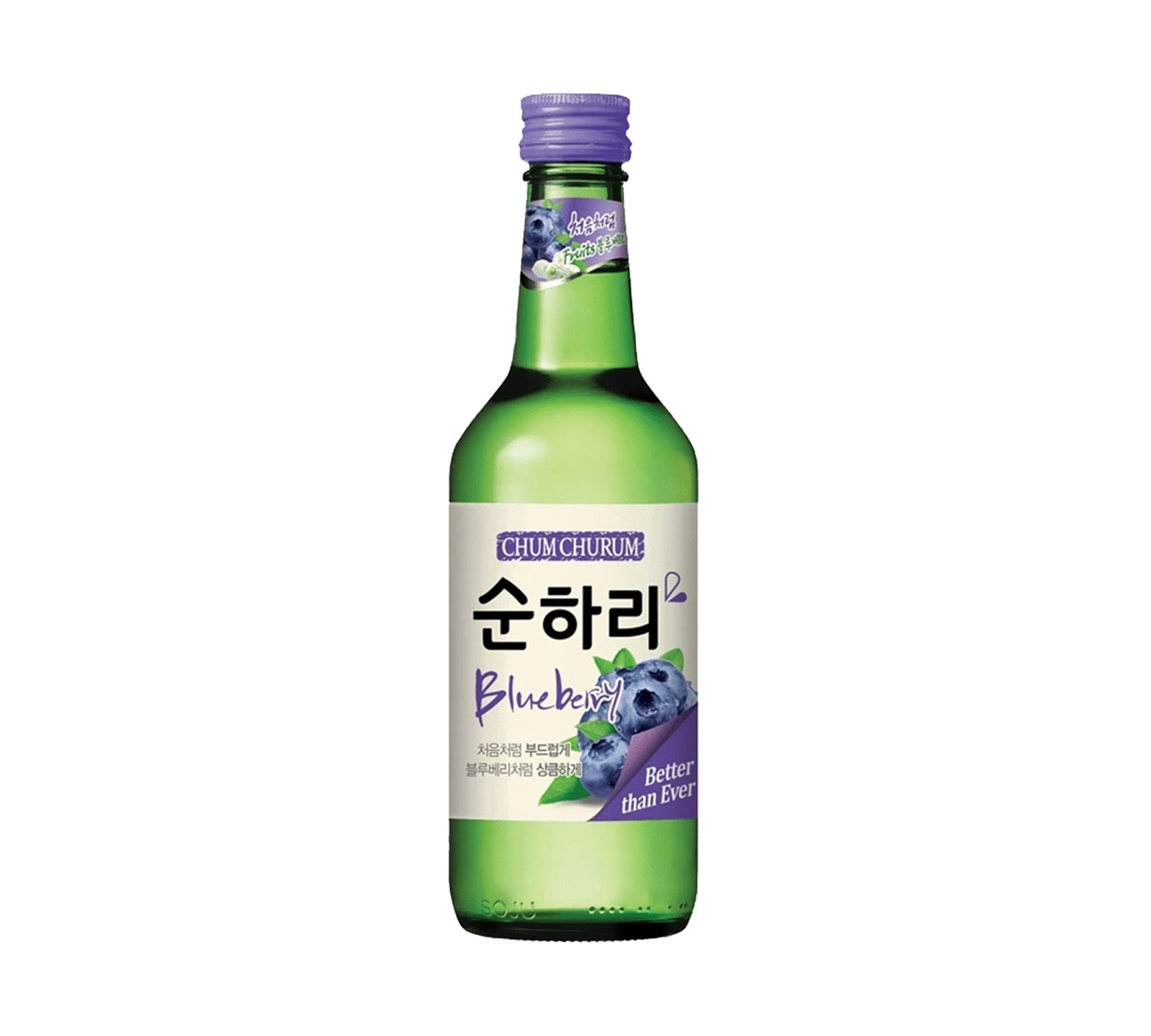 Lotte Chum Churum Soju Blueberry Flavour 12% (360 ml)