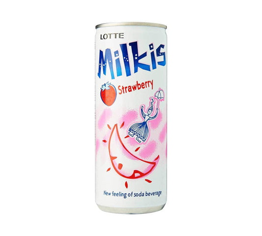 Lotte Milkis Strawberry - Multi Pack (30 x 250 ml)