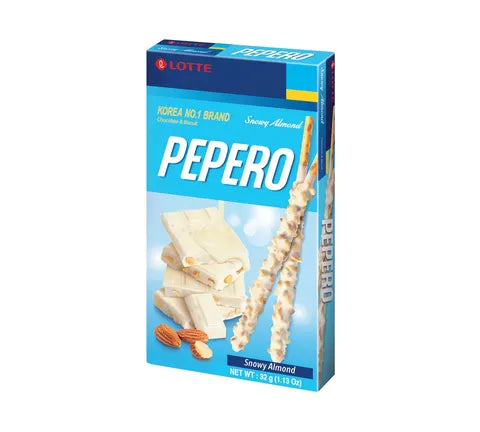 Lotte Pepero Snowy Amand Sticks (32 GR)