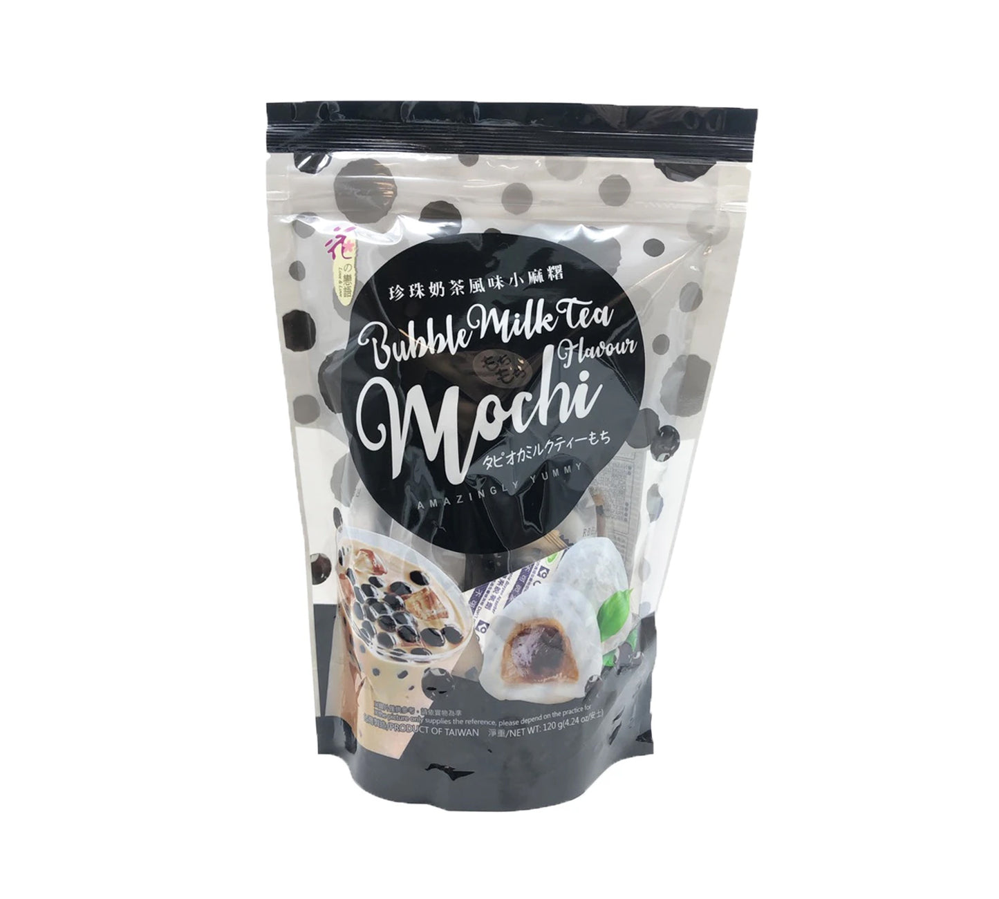 Love & Love Mochi Bubble Milk Tea Flavour (120 gr)