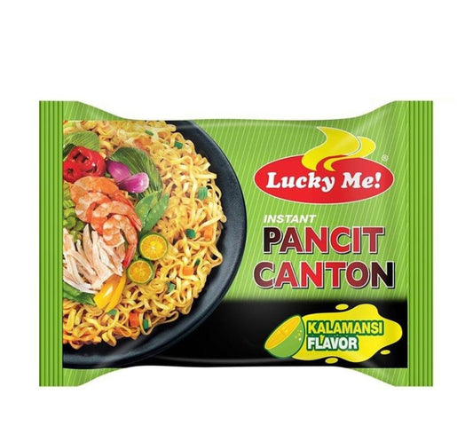 Lucky Me Pancit Canton - Chow Mein Noodles - Kalamansi (60 gr)