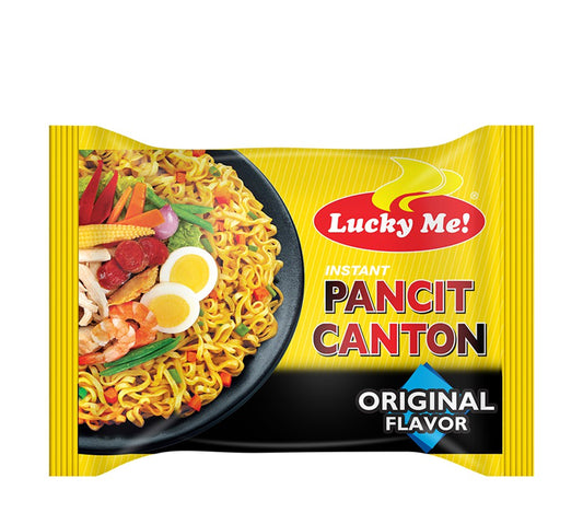 Lucky Me Pancit Canton - Chow Mein Noodles - Original Flavour (60 gr)