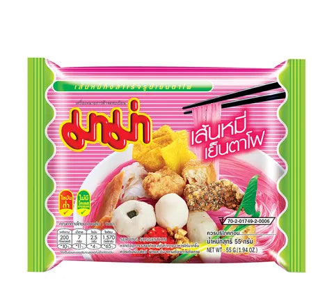 Maman Instant Rice Vermicelli Yentafo (55 gr)