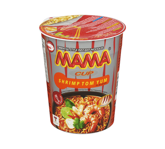 Mama Oriental Style Shrimp Tom Yum Cup - Multi Pack (8 x 70 gr)