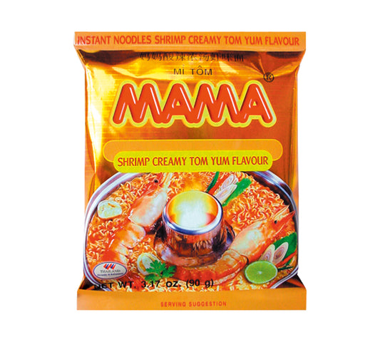 Mama Shrimp Creamy Tom Yum Flavour Jumbo (90 gr)