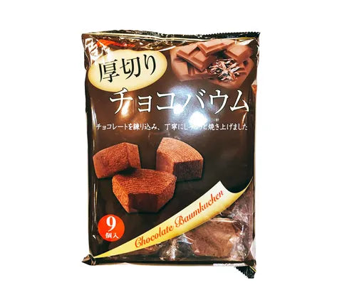 Marukin Thick Sliced Chocolate Baumkuchen 9P