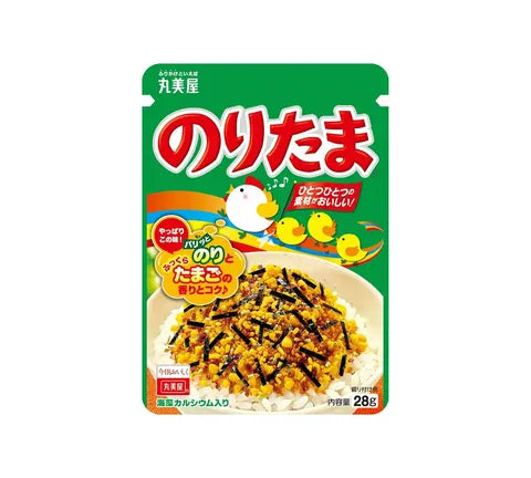 Marumiya Noritama Furikake Rice Seoning mit Ei & Nori (28 g)