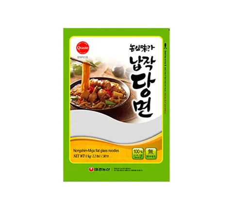 Nongshim Miga Flat Glass Noodle (1000 gr)