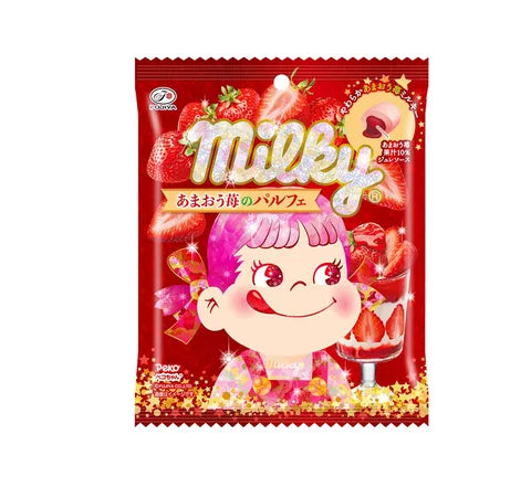 Fujiya Milky Amaou Strawberry Parfait (67 gr)