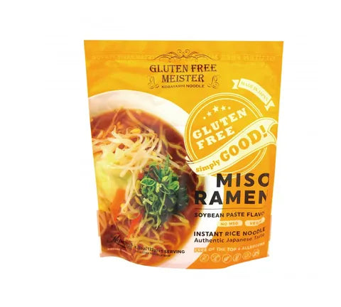 Kobayashi Miso Ramen - Soybean Paste Flavour - Instant Noodles - Gluten Free (122 gr)