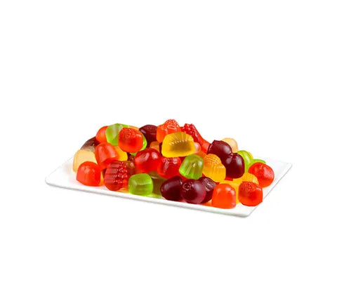 Want Want Mixed Flavours Gummy Candy - Strawberry - Grape - Apple - Pineapple (200 gr)