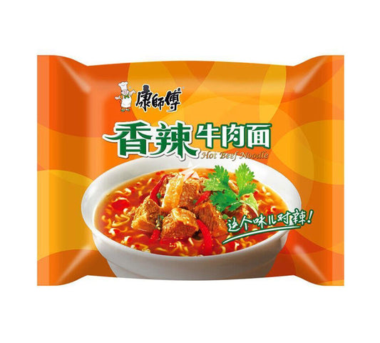 MR KONG Hot & Spicy Beef Noodles - Multi Pack (5 x 101 gr)
