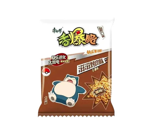 Mr. Kong Crispy Nudel Snack - BBQ Aroma (33 gr)