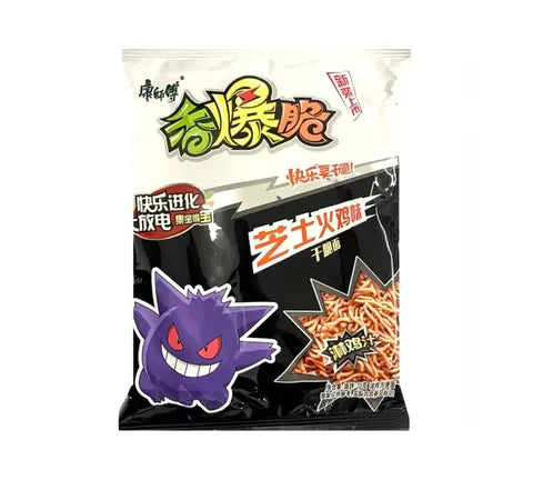 MR KONG Pokemon Crispy Noodles Snack - Cheese Flavour (33 gr)