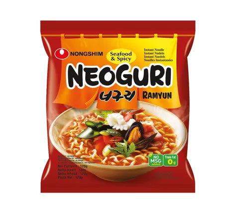 Nongshim Neoguri Seafood Spicy Instant Noedels (120 gr) 