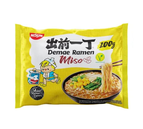 Nissin demae ramen miso smag (100 gr)