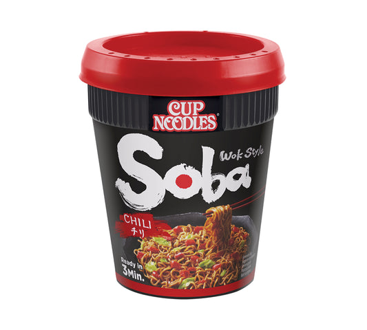 Nissin Soba Chili Cup - Multi Pack (8 x 92 gr)