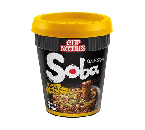 Nissin Soba Classic Cup - Multi Pack (8 x 90 gr)