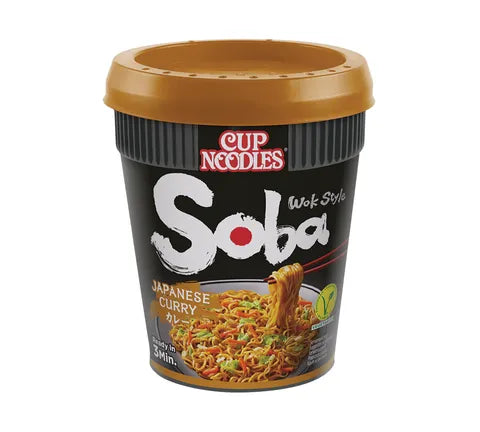 Nissin Soba Japanischer Curry Cup (90 g)