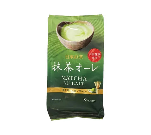 Nittoh Royal Milk Tea Matcha Aroma - 8 Sticks (96 Gr)