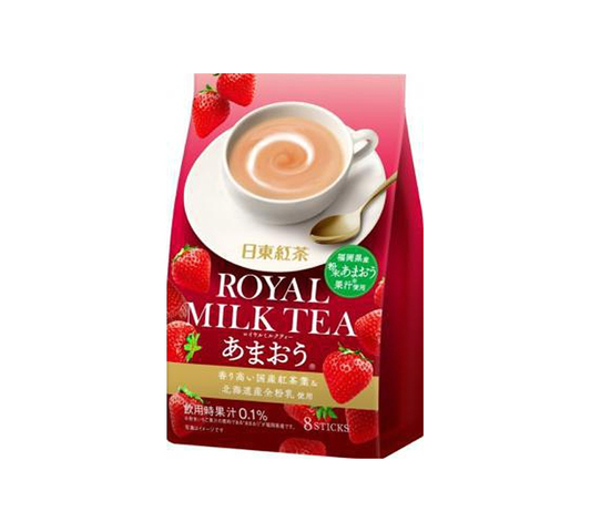 Nittoh Royal Milk Tea Strawberry Flavour - 8 Sticks (112 gr)