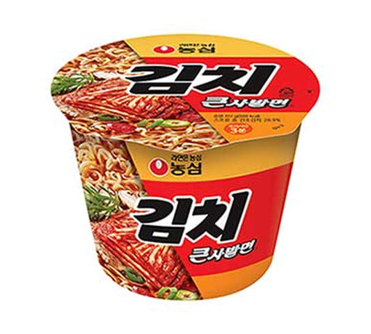Nongshim Kimchi Bowl Noodle (Korean Version) - Multi Pack (2 x 112 gr)