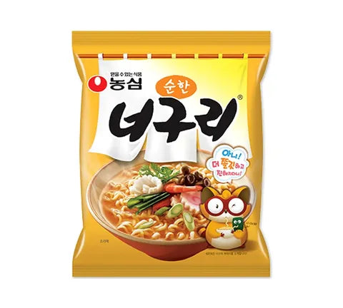 Nongshim Neoguri Seafood & Mild (Koreanische Version) - Multi -Pack (5 x 120 Gr)