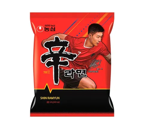 Nongshim Shin Ramyun (Koreansk version) - Multipakke (5 x 120 gr)