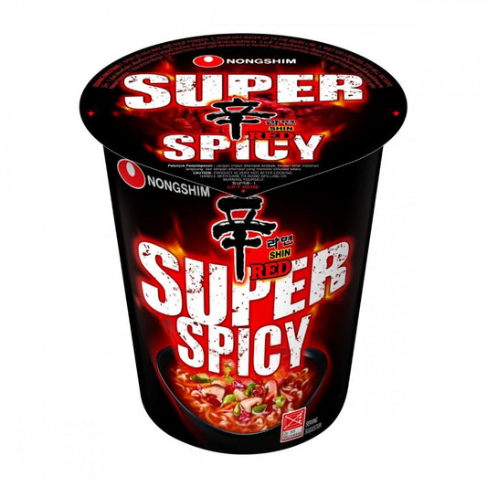 Nongshim Shin Red Super Spicy Cup (68 gr)