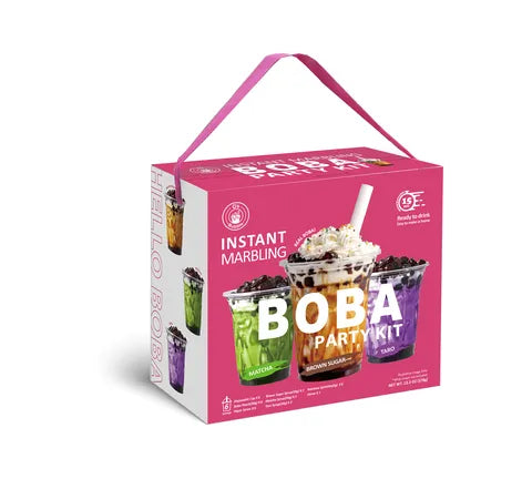 O 's Bubble Instant Marbling Boba Party 키트 (360 Gr)