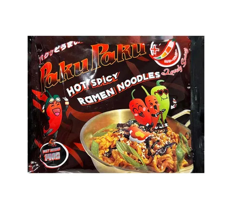 Paku Paku Hot Spicy Ramen Nourles Belle épicée (140 gr)