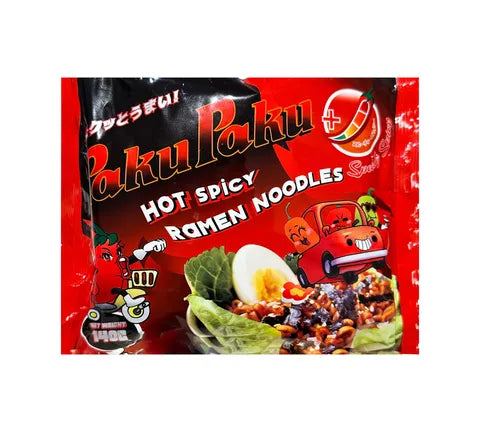 Paku Paku Heiße würzige Ramen -Nudeln Speedy Spicy (140 g)