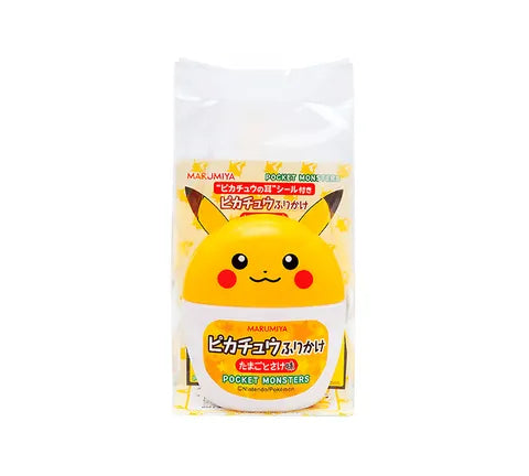 Marumiya Pikachu Shaker - Furikake Rice Seasoning with Egg & Salmon Flavour (20 gr)